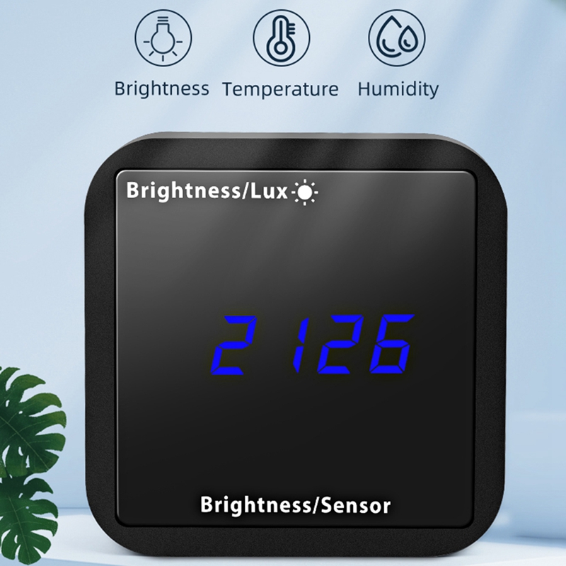 Tuya ZigBee Light Sensor Brigh - đánh giá và giá Zigbee Temperature Humidity Sensor