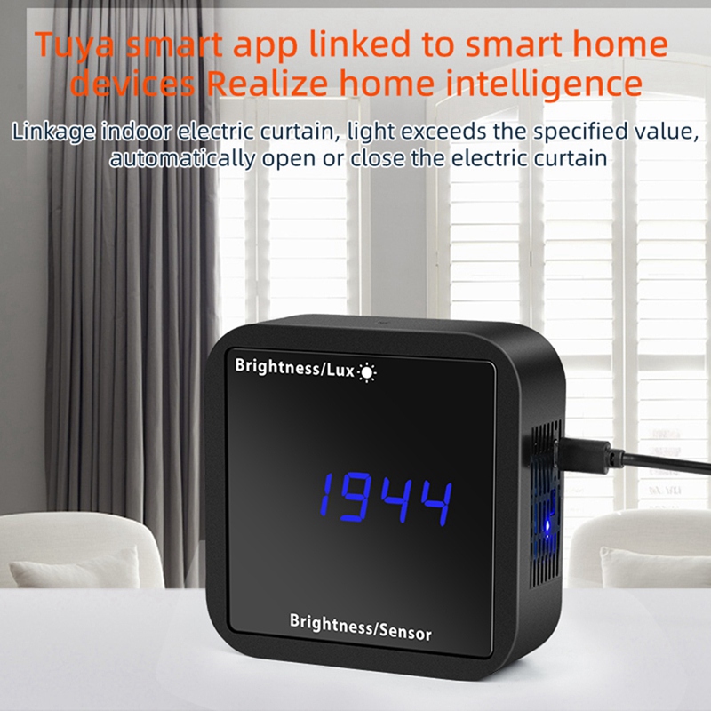 Tuya ZigBee Light Sensor Brigh - đánh giá và giá Zigbee Temperature Humidity Sensor