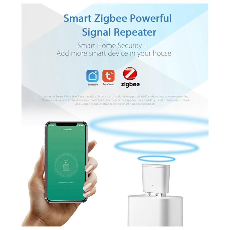 Tuya Zigbee 3.0 Signal Repeate - đánh giá và giá Zigbee Repeater Signal Extender