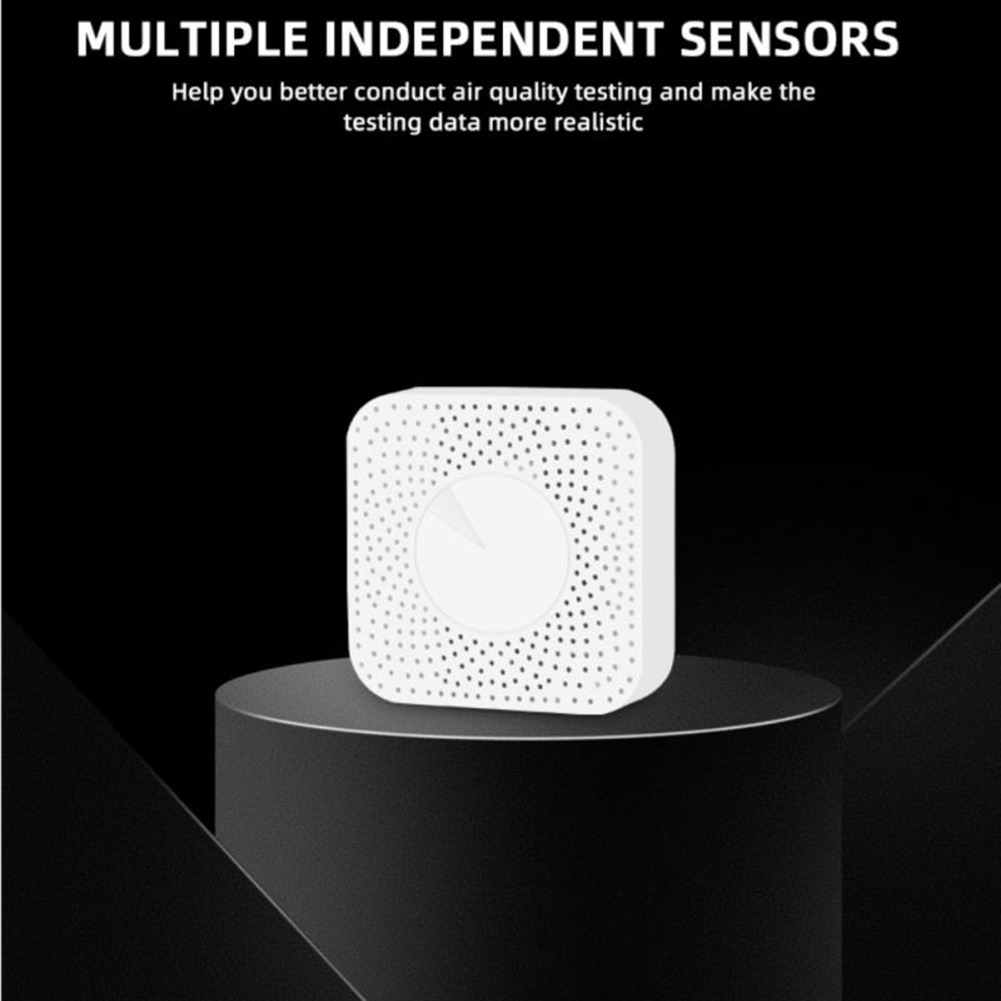 B50C Tuya Zigbee Smart Air Qua - đánh giá và giá Zigbee Temperature Humidity Sensor