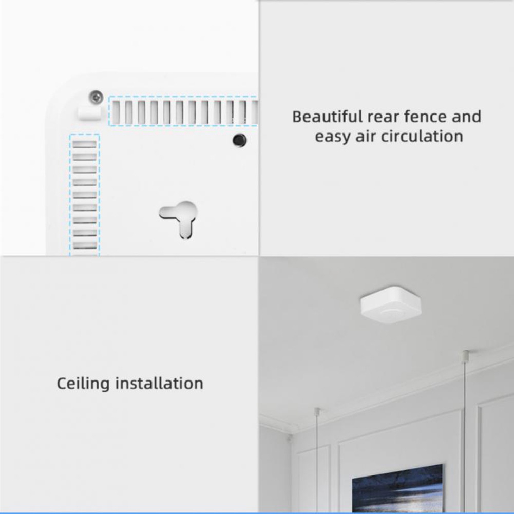 B50C Tuya Zigbee Smart Air Qua - đánh giá và giá Zigbee Temperature Humidity Sensor