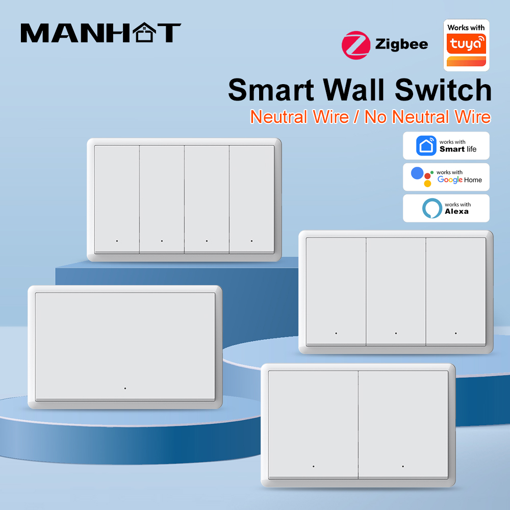 MANHOT Zigbee Smart Wall Light - đánh giá và giá Zigbee Smart Button Scene Switch