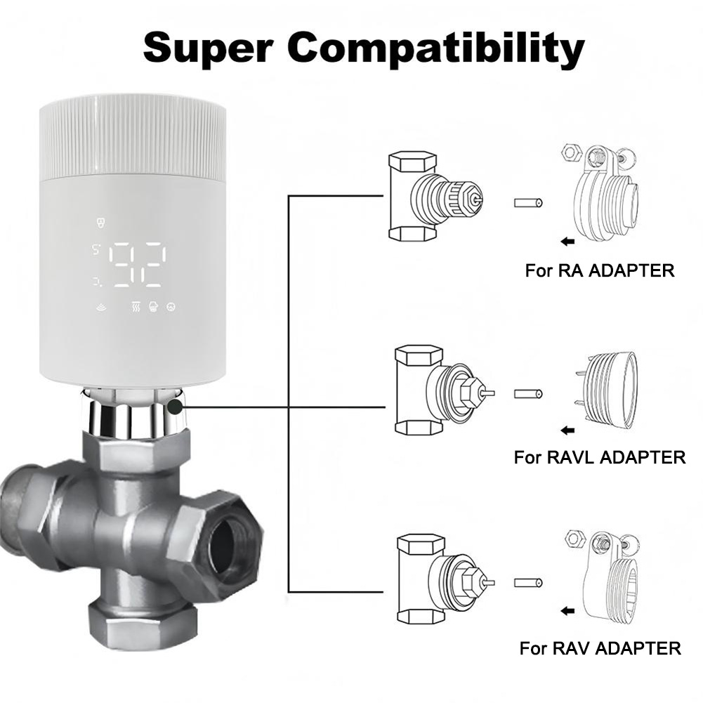 9pcs TRV Valve Adapter Connect - đánh giá và giá Trv Valve Adapter M30