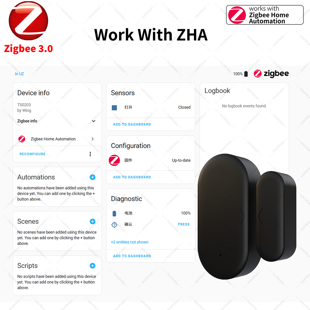 Zigbee 3.0  Door Window  Senso - đánh giá và giá Zigbee Door Window Sensor