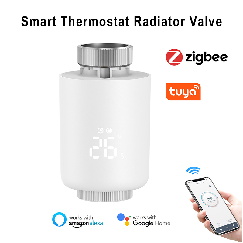 Tuya Zigbee APP Remote Control - đánh giá và giá Zigbee Radiator Thermostat Valve