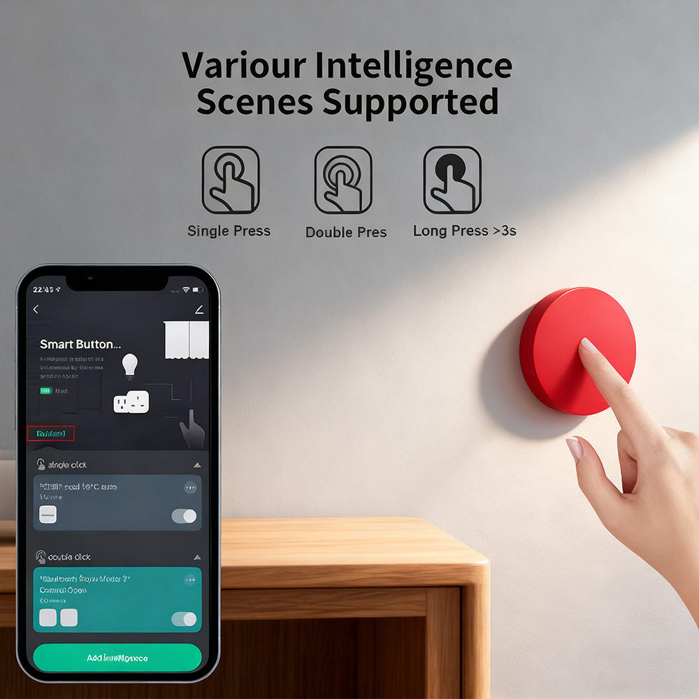 For Tuya Zigbee Smart Wireless - đánh giá và giá Zigbee Smart Button Scene Switch
