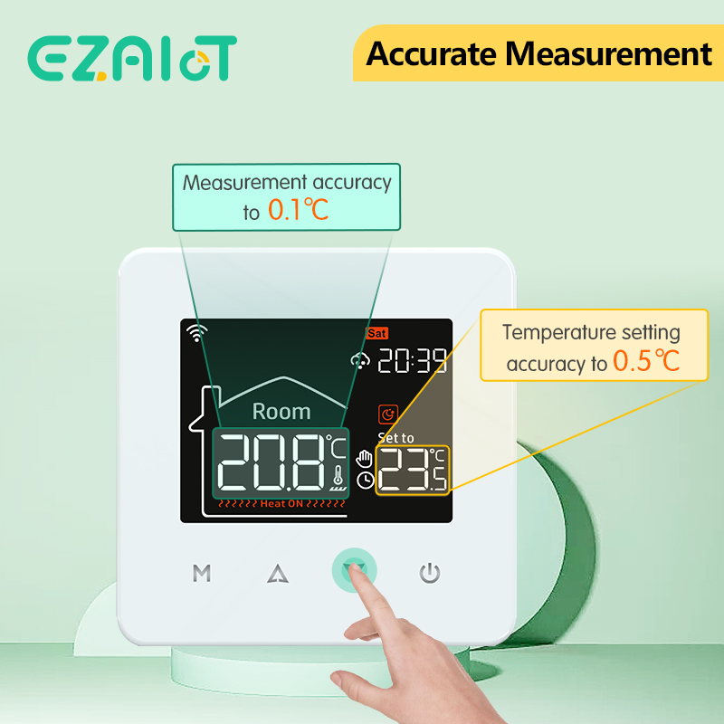 Smart WiFi Thermostat for Elec - đánh giá và giá Smart Thermostat Heating Floor