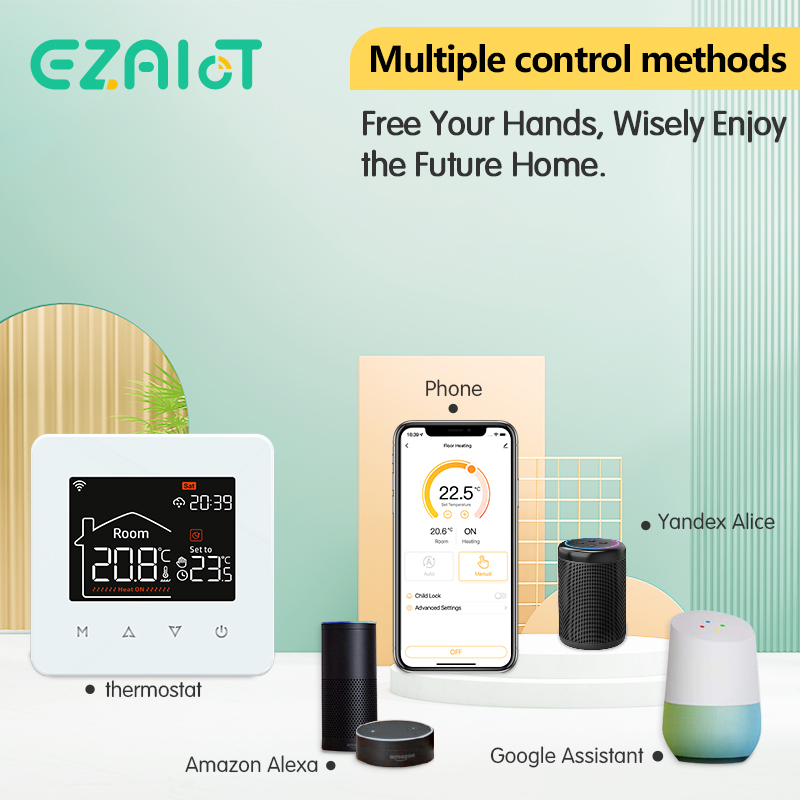 Smart WiFi Thermostat for Elec - đánh giá và giá Smart Thermostat Heating Floor