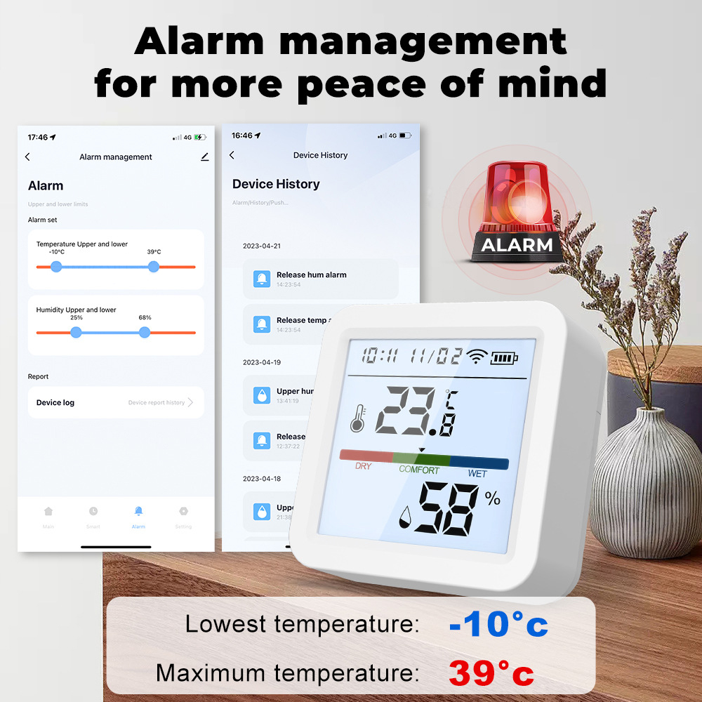 Tuya ZigBee Temperature Humidi - đánh giá và giá Zigbee Temperature Humidity Sensor