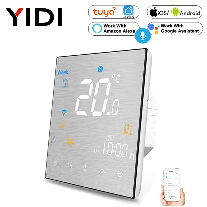 Tuya Wifi Thông Minh Bình Giữ  - đánh giá và giá Smart Thermostat Heating Floor