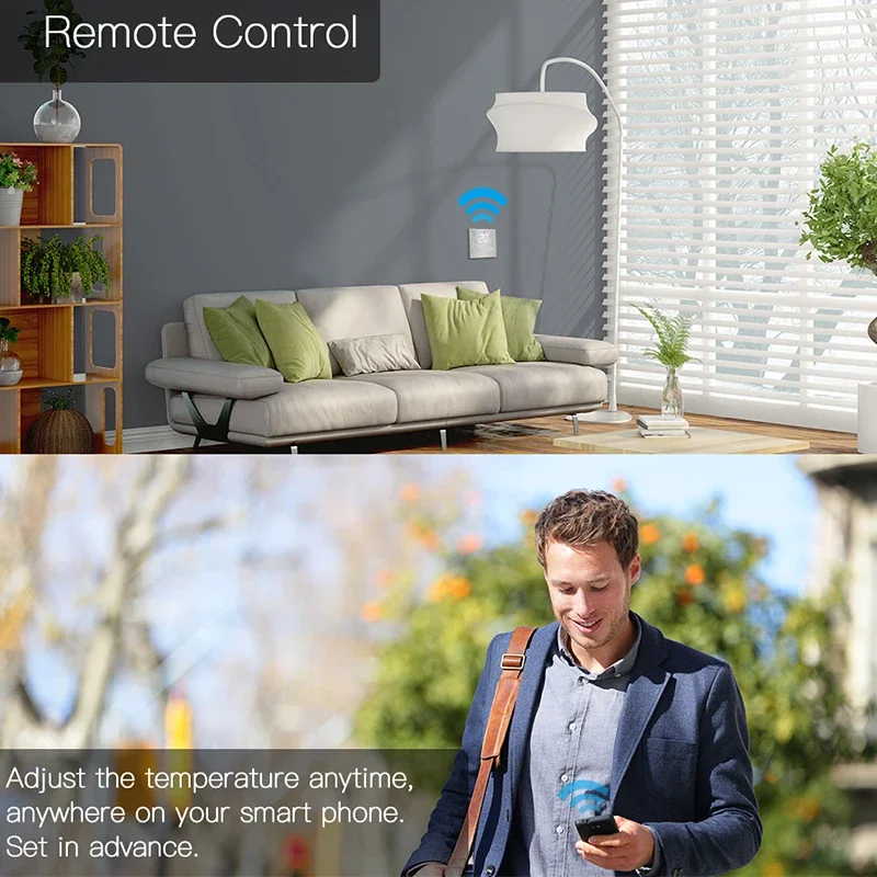 Tuya Wifi Thông Minh Bình Giữ  - đánh giá và giá Smart Thermostat Heating Floor
