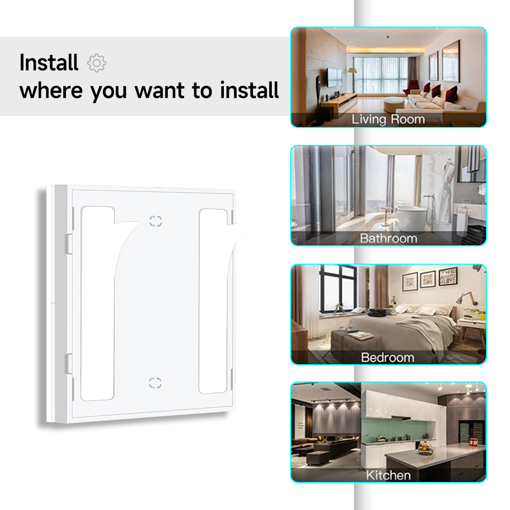 Tuya ZigBee 3.0 Smart Scene Sw - đánh giá và giá Zigbee Smart Button Scene Switch