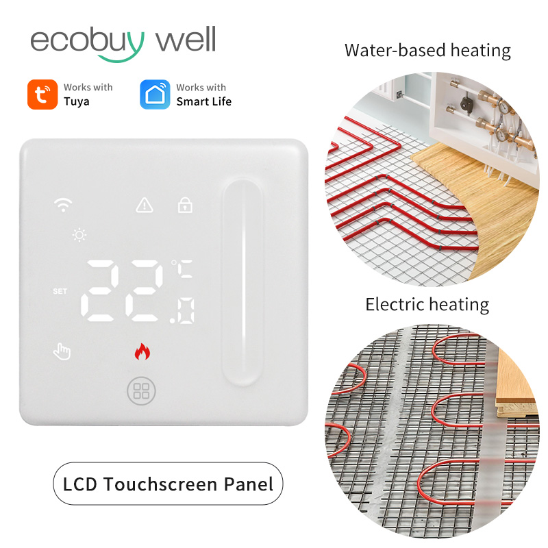 Tuya Wi-Fi Thermostat Smart Fo - đánh giá và giá Smart Thermostat Heating Floor