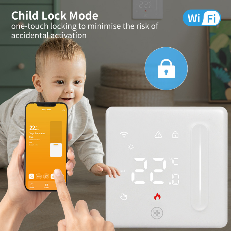 Tuya Wi-Fi Thermostat Smart Fo - đánh giá và giá Smart Thermostat Heating Floor