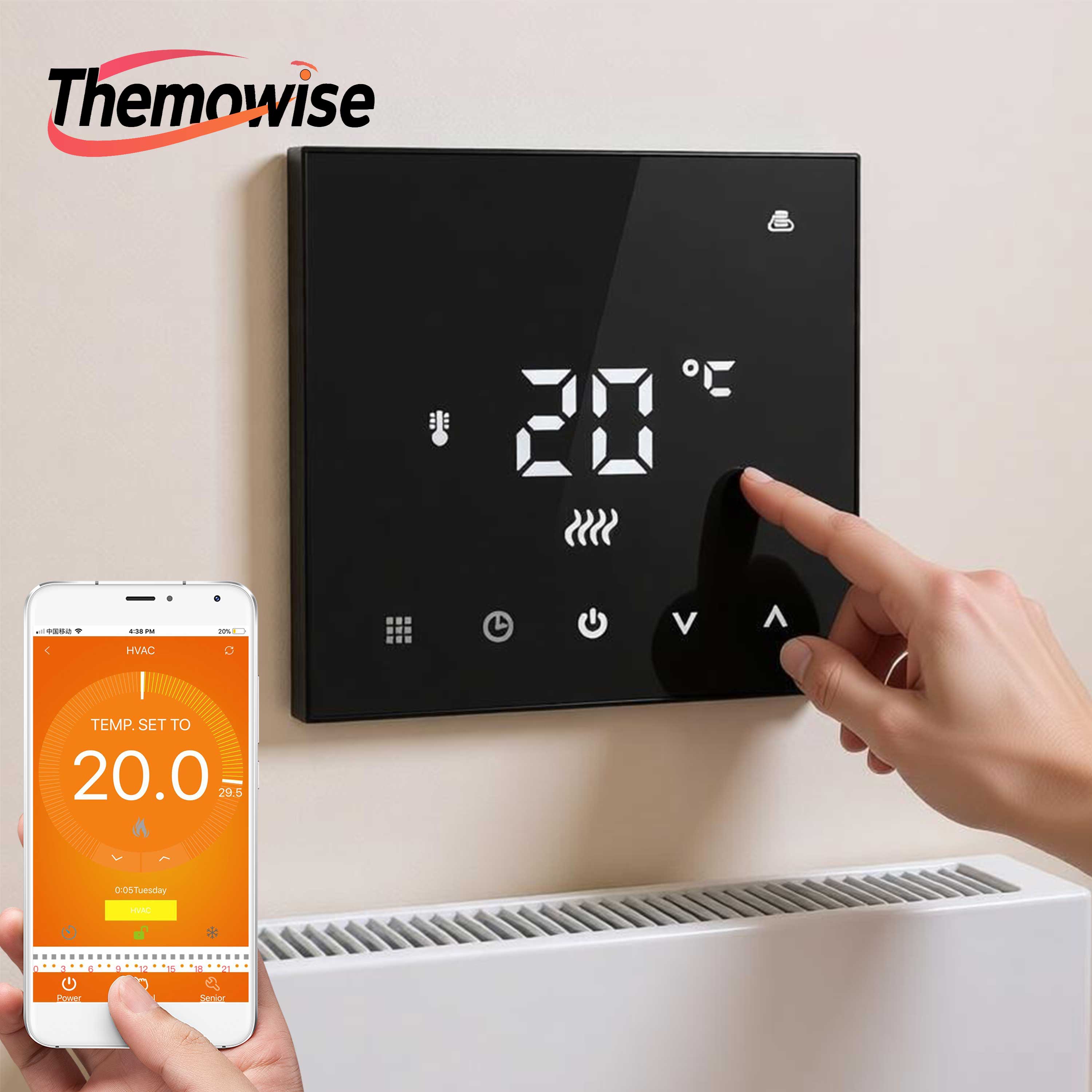 WIFI/Zigbee Dual Sensor Thermo - đánh giá và giá Zigbee Radiator Thermostat Valve