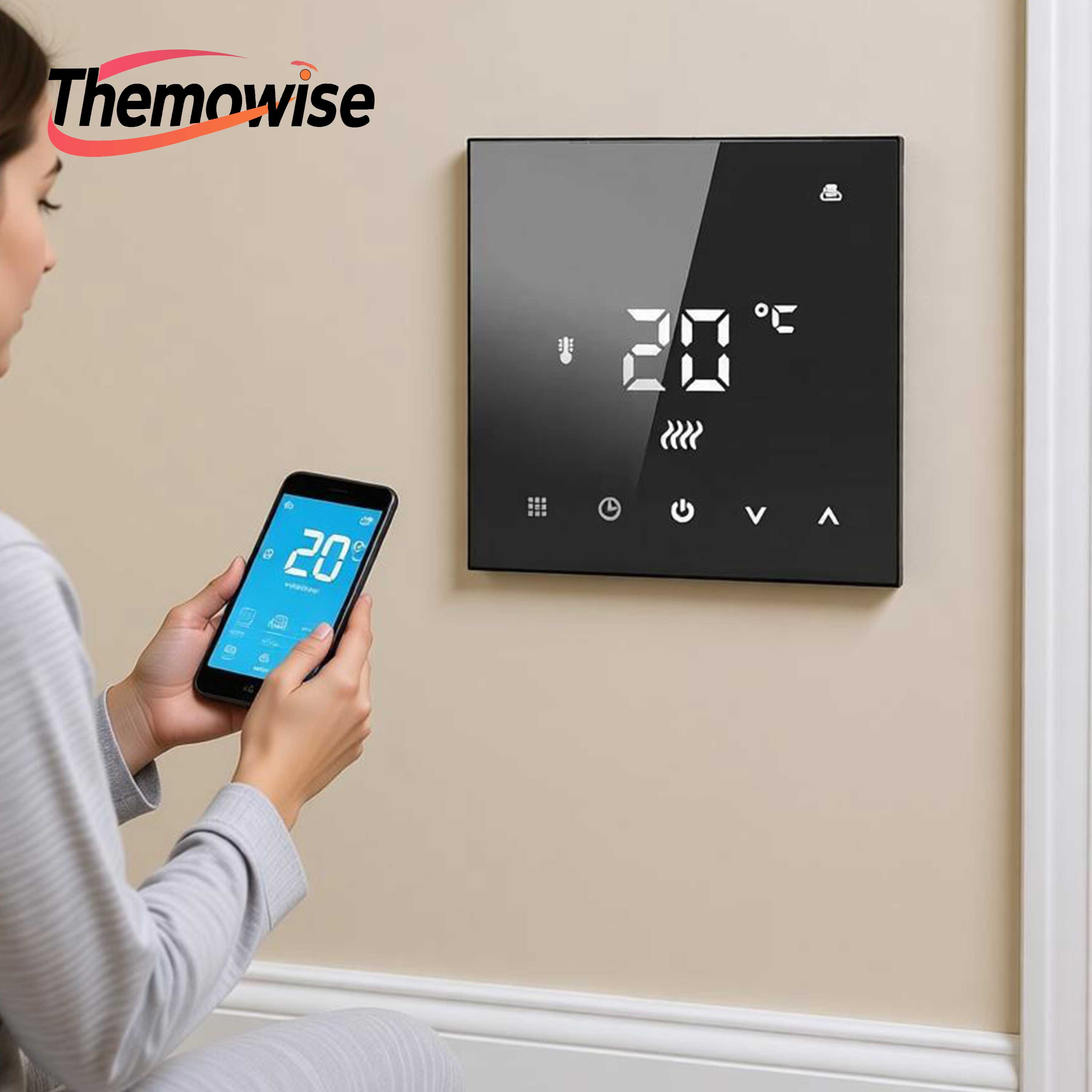 WIFI/Zigbee Dual Sensor Thermo - đánh giá và giá Zigbee Radiator Thermostat Valve
