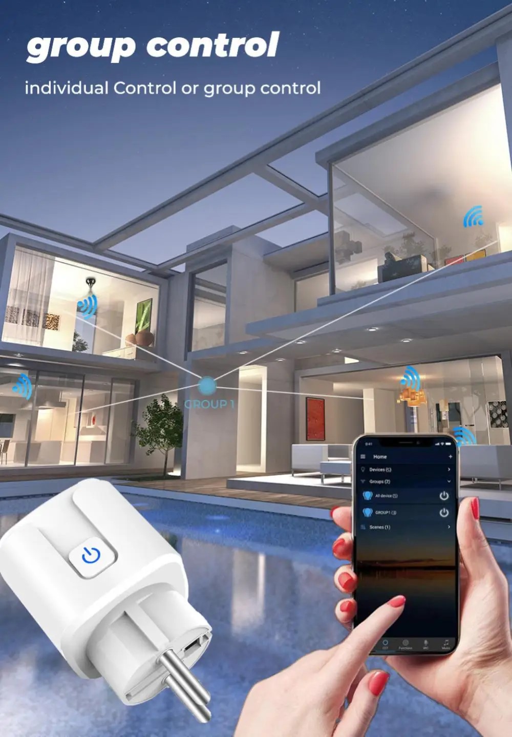 tuya Smart Plug Zigbee EU 16A/ - đánh giá và giá Zigbee Smart Plug Energy Monitor