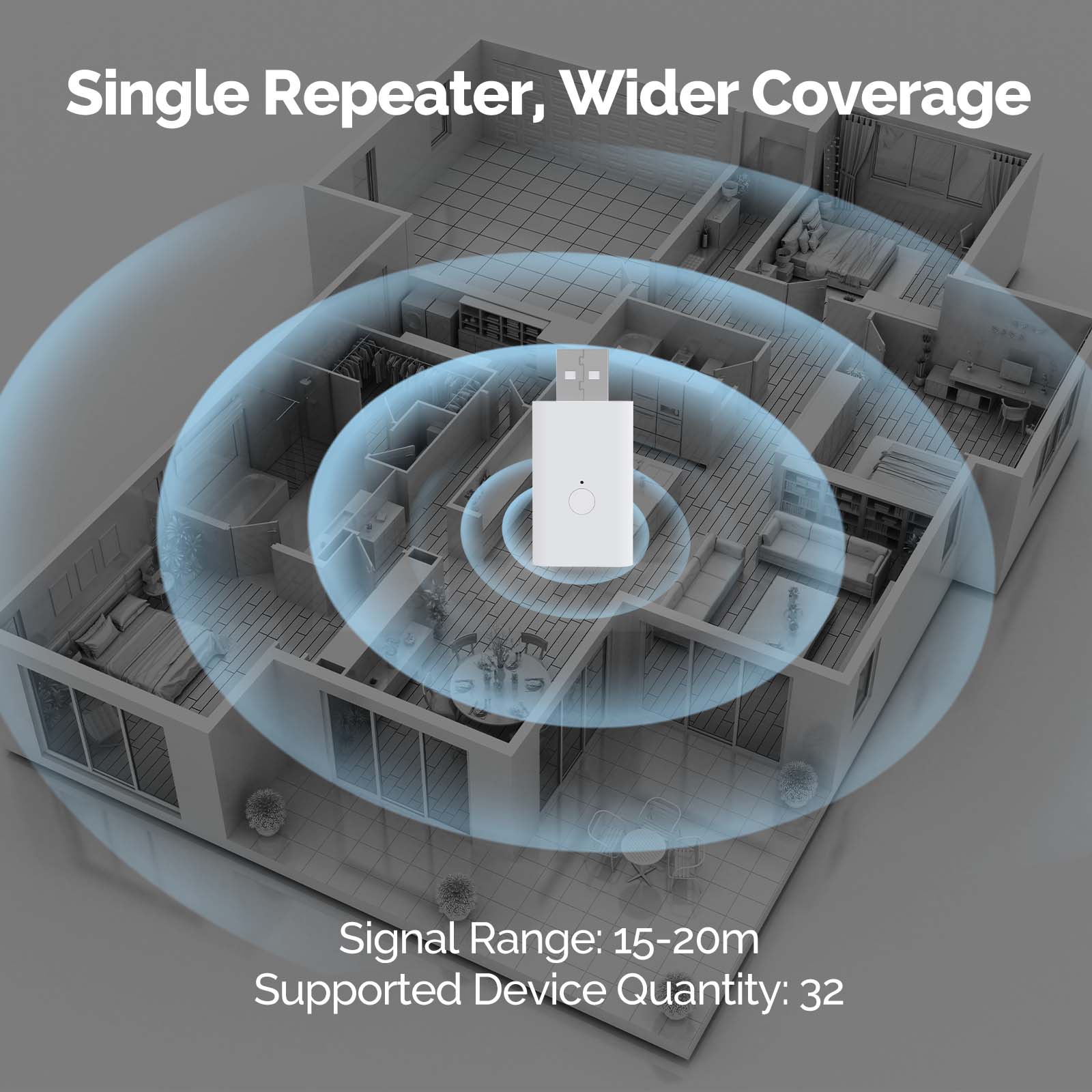 MOES Tuya ZigBee3.0 Signal Rep - đánh giá và giá Zigbee Repeater Signal Extender