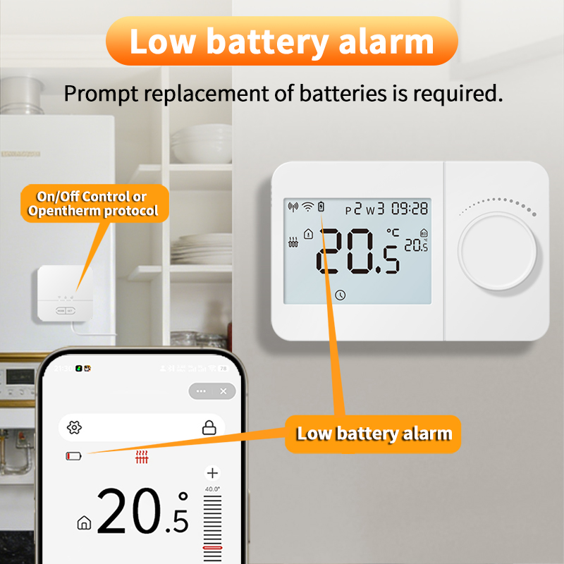 Tuya Smart Wifi Thermostat Ope - đánh giá và giá Smart Thermostat Boiler Opentherm