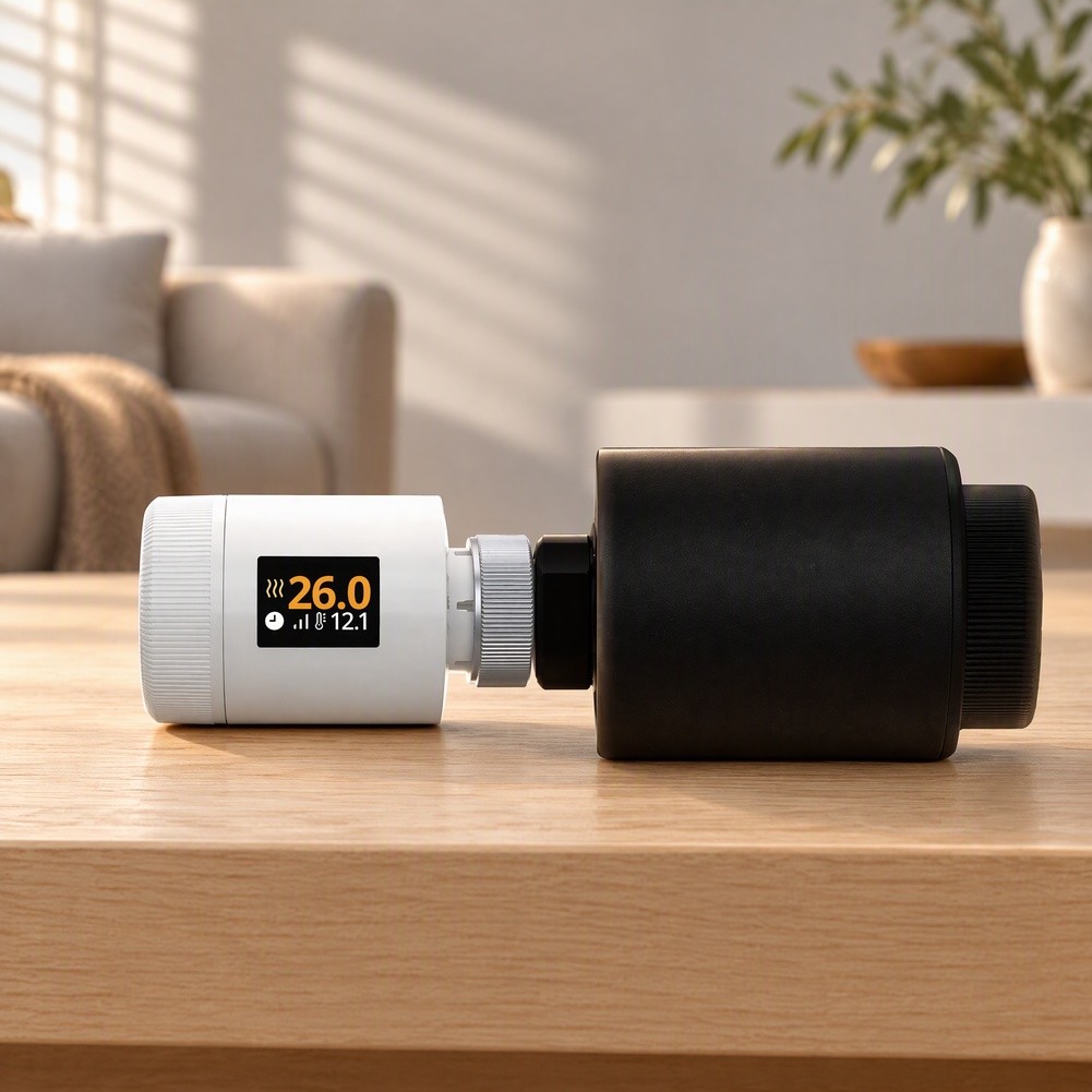 TRV-ZBT Smart Thermostatic Rad - đánh giá và giá Zigbee Radiator Thermostat Valve