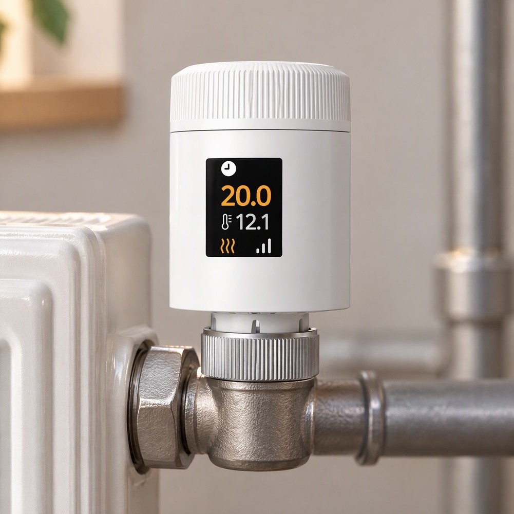 TRV-ZBT Smart Thermostatic Rad - đánh giá và giá Zigbee Radiator Thermostat Valve